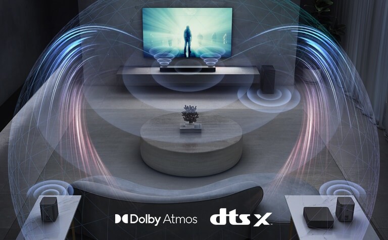 LG Sound Bar with Dolby Atmos and Surround Speakers | LG UAE LG Sound Bar with Dolby Atmos and Surround Speakers | LG UAE