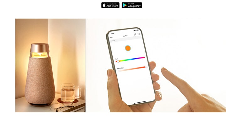 Customizable Lighting through the XBOOM app