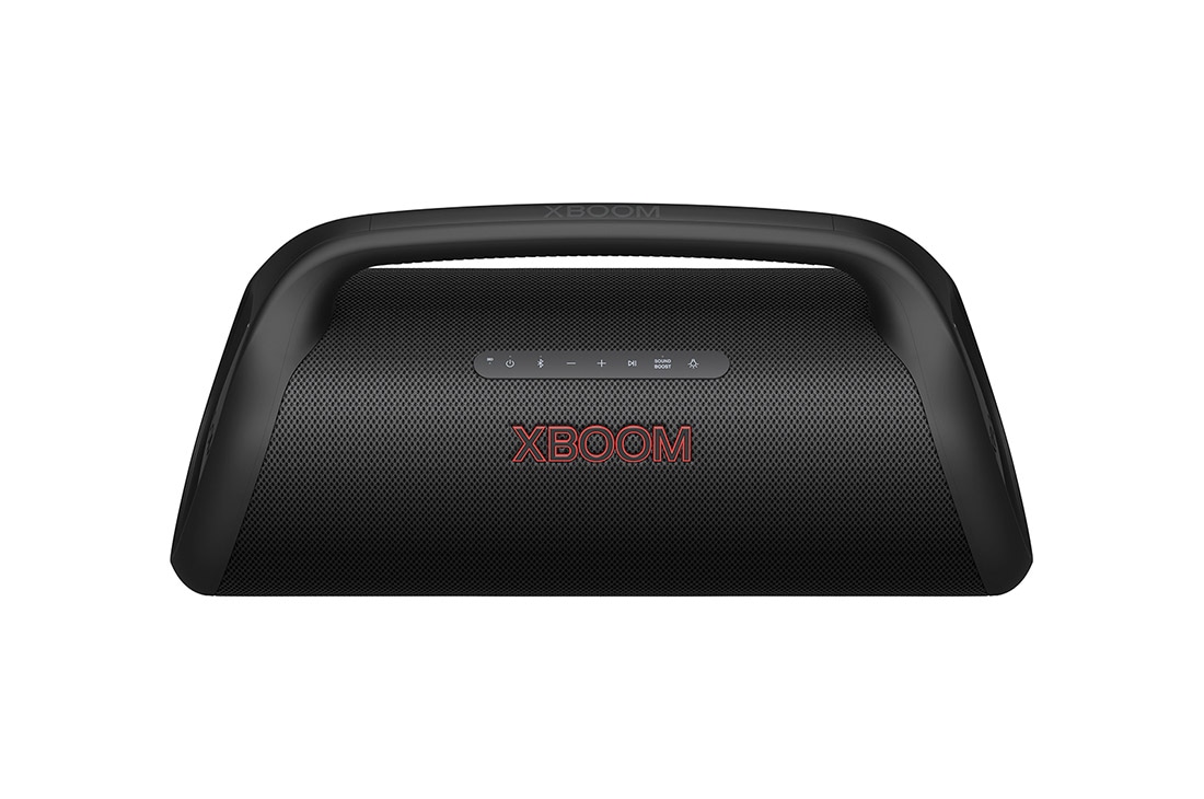 LG XBOOM Go XG9QBK 80w Speaker, Front 30 degree view, XG9QBK