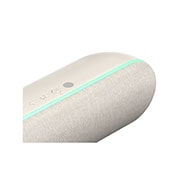 LG StanbyME Spaker XT7S with exclusive widgets, 16 hours playtime, Close-up of the top view of the speaker with the mint mood lighting turned on., XT7S, thumbnail 9