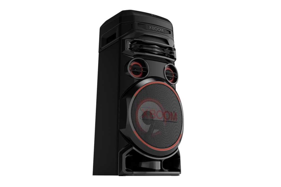 LG XBOOM RNC7 Speaker, low angle with left side forward, RNC7, thumbnail 10