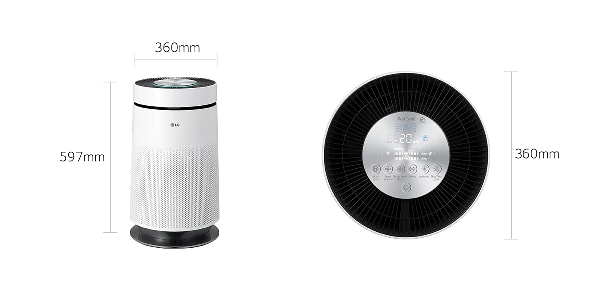 LG PuriCare Air Purifier 58 Coverage LG UAE