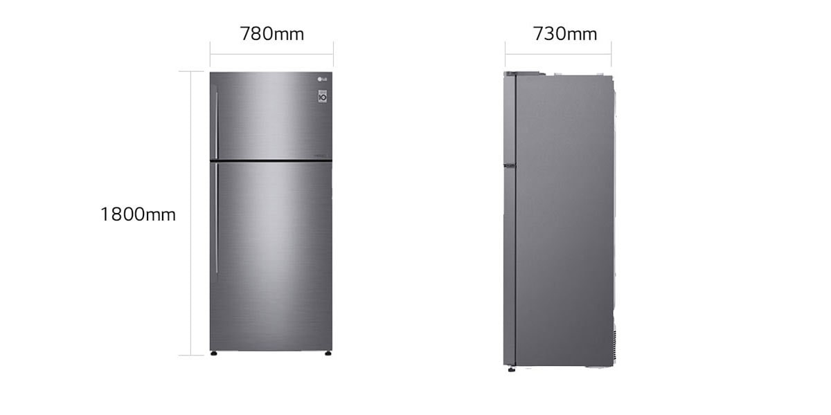 LG 550L Top Mount Refrigerator GNC782HLCU