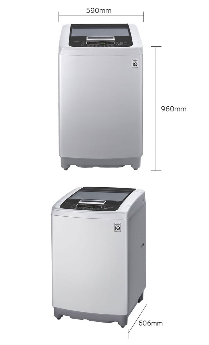 Lg Top Load Washer 9 Kg Smart Inverter Control Turbodrum Smart Diagnosis Buy Online Lg Lg Uae