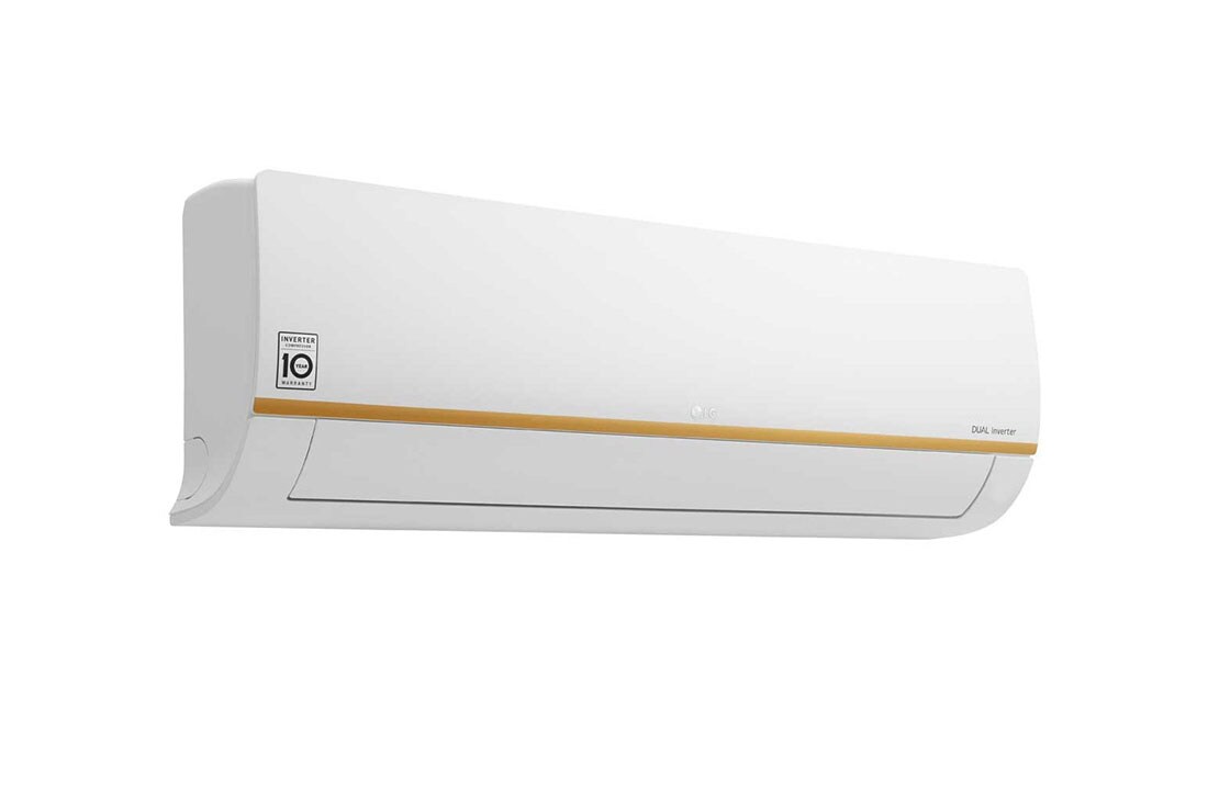 LG DUALCOOL Inverter AC, 18000 BTU Heat and Cool, Split Air Conditioner with Wi-Fi (Smart ThinQ) & 4 way swing, 50/60Hz, -30 left side view, I23TNH, thumbnail 3