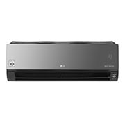 LG ARTCOOL Inverter AC 24000 BTU, Energy Saving, Fast Cooling, Wifi, front door open view, A27TNC, thumbnail 2