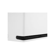 LG 18000 BTU DUALCOOL AI Air Single Split Air Conditioner, Close-up side view of LG ai air conditioner highlighting its vent details, DA18TCA, thumbnail 10
