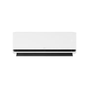 LG 18000 BTU DUALCOOL AI Air Single Split Air Conditioner, Front view of an LG air conditioner with the lower vane open, DA24TCA, thumbnail 2