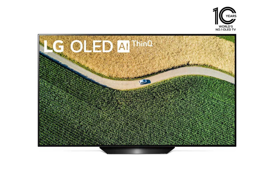 LG OLED TV 55 inch B9 Series Perfect Cinema Screen Design 4K HDR Smart TV w/ ThinQ AI, OLED55B9PVA