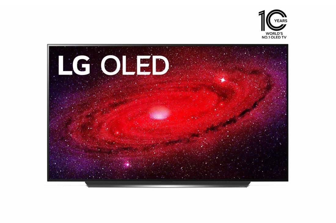 LG OLED TV 77 Inch CX Series, Cinema Screen Design 4K Cinema HDR WebOS Smart ThinQ AI Pixel Dimming, OLED77CXPVA