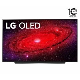LG OLED TV 77 Inch CX Series, Cinema Screen Design 4K Cinema HDR WebOS Smart ThinQ AI Pixel Dimming2
