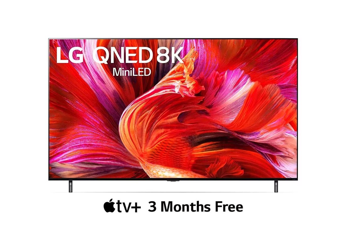 LG QNED, 75 Inch, QNED95 series, 8K Cinema Screen Design, WebOS22, ThinQ