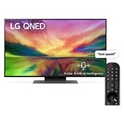 LG QNED81 Series, 86 inch 4K Smart UHD TV with Magic remote, HDR, WebOS, 2023, front view, 86QNED816RA, thumbnail 1