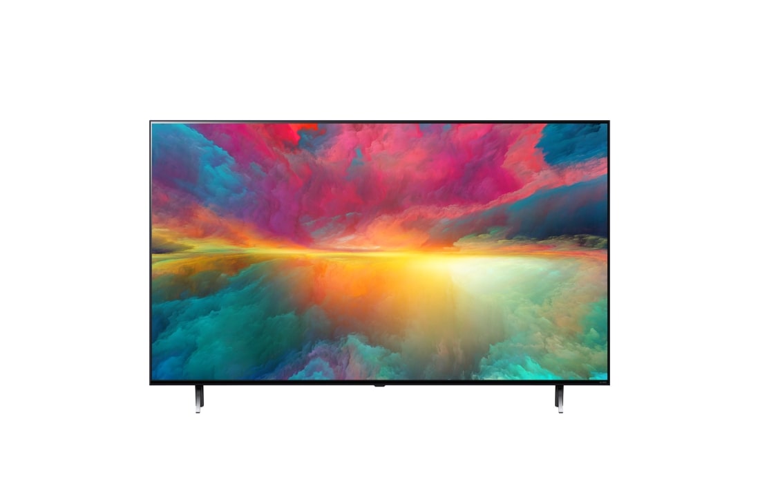 LG QNED75 Series, 75 inch with 4K SmartTV, with Magic remote, HDR, WebOS, 2023, front view with infill image, 75QNED756RB, thumbnail 2