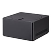 LG World’s First True Wireless TV 83 inch LG OLED evo AI M3 with 4K 120Hz Video & Audio Transfer , Slightly-angled left-facing side view of Zero Connect Box, OLED83M36LA, thumbnail 8