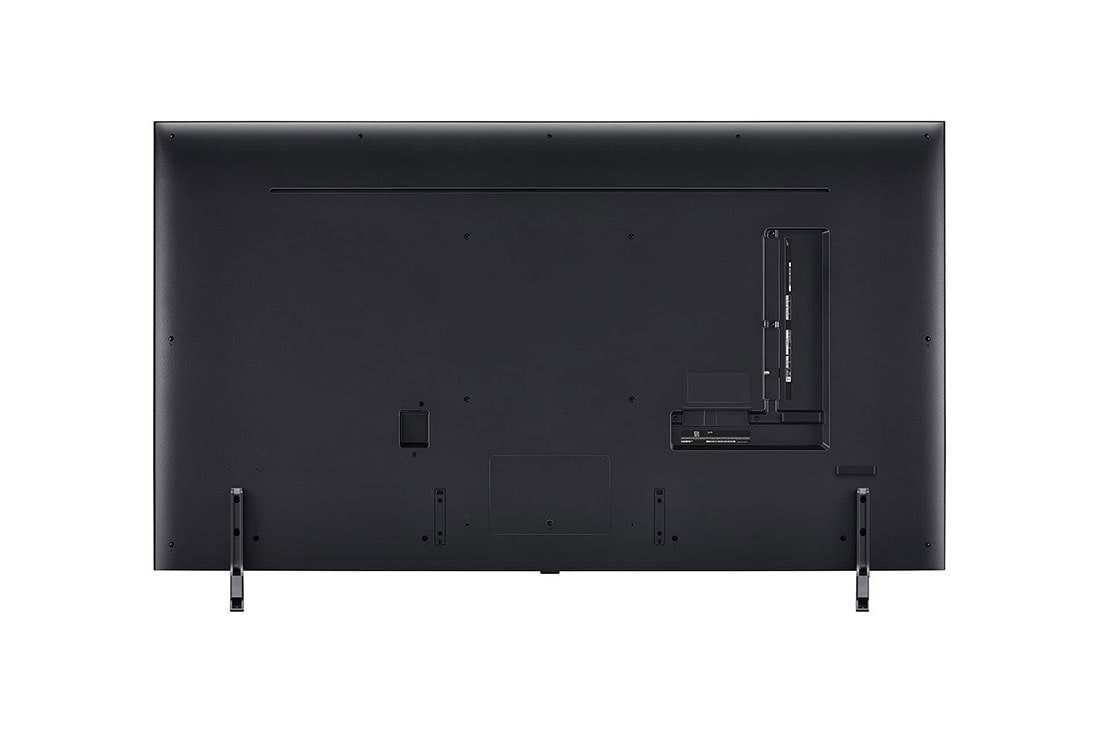 LG 65 Inch LG QNED QNED80 4K Smart TV AI Magic remote HDR10 webOS24 2024, Rear view of LG QNED TV, QNED80, 65QNED80T6B, thumbnail 6