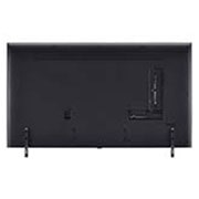 LG 65 Inch LG QNED QNED80 4K Smart TV AI Magic remote HDR10 webOS24 2024, Rear view of LG QNED TV, QNED80, 65QNED80T6B, thumbnail 6