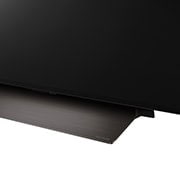 LG 55 Inch LG OLED evo C4 4K Smart TV AI Magic remote Dolby Vision webOS24 2024, Close-up of LG OLED evo TV, OLED C4 from the base, OLED55C46LA, thumbnail 11
