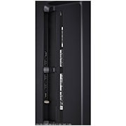 LG 86 Inch LG QNED QNED80 4K Smart TV AI Magic remote HDR10 webOS24 2024, ports view, 86QNED80T6B, thumbnail 14