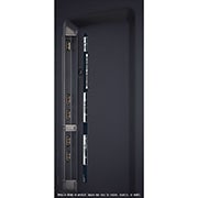 LG 86 Inch LG NanoCell NANO80 4K Smart TV AI Magic remote HDR10 webOS24 2024, ports view, 86NANO80T6A, thumbnail 14