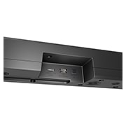 LG Soundbar for TV 5.1 channel S65TR with AI Sound Pro, 3-Band EQ, 2024, Angled view of LG Soundbar S65TR's back, S65TR, thumbnail 7