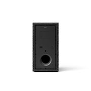 LG Soundbar for TV with Dolby Atmos 5.1.1 channel S75TR, 120Hz gaming, 2024, Back view of subwoofer, S75TR, thumbnail 9