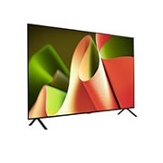 LG 65 Inch OLED evo B4 4K Smart TV, 2024, Right-facing side view of LG OLED TV, OLED B4, OLED65B46LA, thumbnail 5