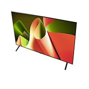 LG 65 Inch OLED evo B4 4K Smart TV, 2024, Angled view of LG OLED TV, OLED B4 from above, OLED65B46LA, thumbnail 9