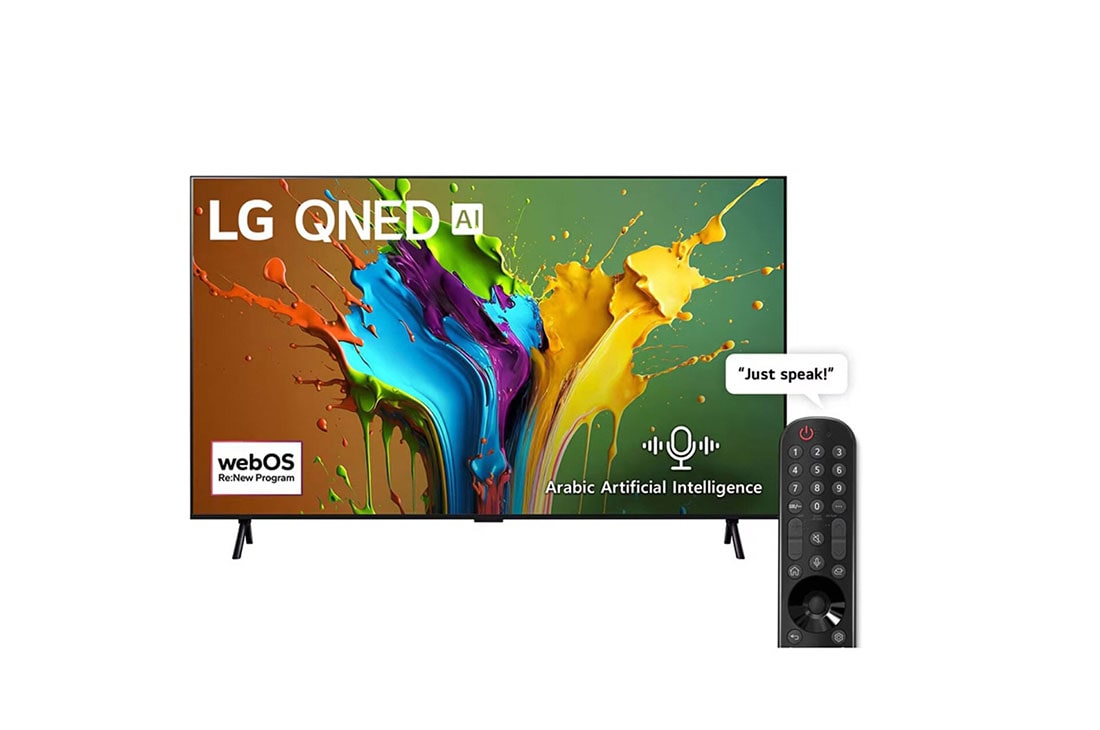 LG 98 Inch LG QNED QNED89 4K Smart TV AI Magic remote HDR10 webOS24 2024, 98QNED89T6A