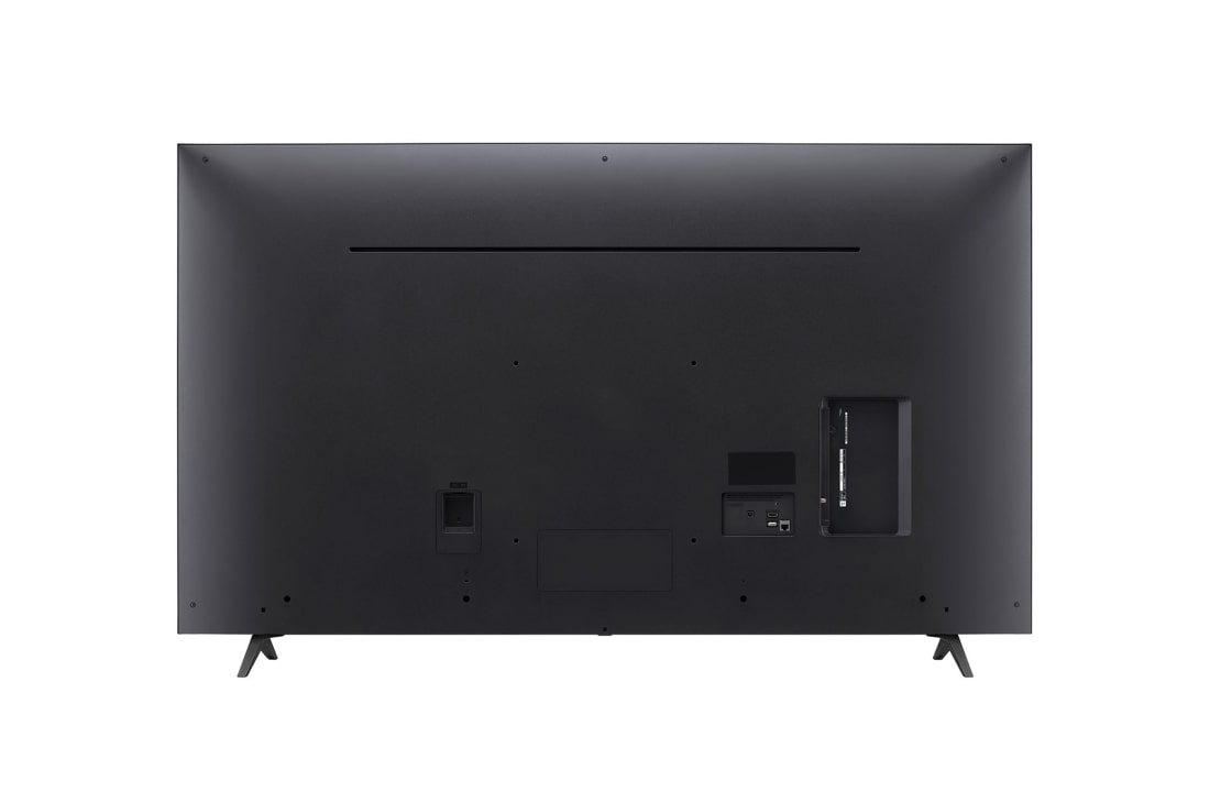 LG 65 Inch LG UHD UT80 4K Smart TV AI Magic remote HDR10 webOS24 2024, Rear view of LG UHD TV, UT80, 65UT80006LB, thumbnail 5