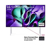 LG True Wireless TV 97 inch LG SIGNATURE OLED M4 with 4K 120Hz Video & Audio Transfer , front view, OLED97M46LA, thumbnail 1