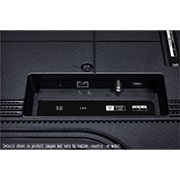 LG 98 Inch LG UHD UT90 4K Smart TV AI Magic remote HDR10 webOS24 2024, Ports view, 98UT90006LA, thumbnail 13