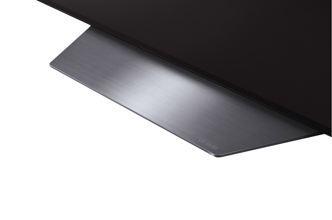LG 65 Inch LG OLED evo CS4 4K Smart TV AI Magic Remote Dolby Vision WebOS24, 2024, Close-up image of LG OLED evo TV, OLED CS4 from the base, OLED65CS4VA, thumbnail 8