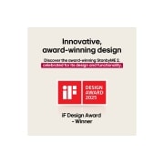 LG 27 inch LG StanbyME 2 Super Portable Touch Screen, iF Design Award 2025 logo. Design Award Winner., 27LX6TDGA, thumbnail 7