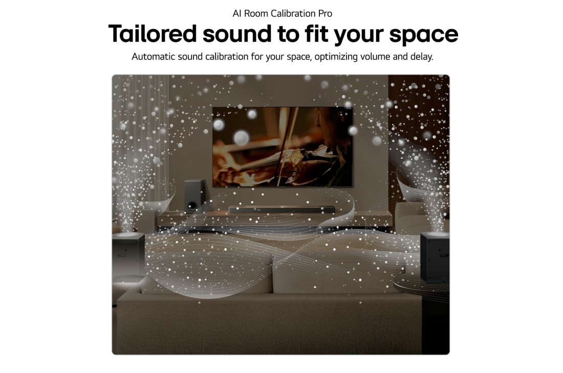 LG Soundbar 9.1.5 ch Channel Surround Sound, Dolby Atmos, AI Room Calibration, WOW Interface, USP Card: AI Room Calibration Pro, S95AR, thumbnail 14