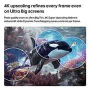 LG 75 inch LG QNED AI QNED70 Mini LED 4K Smart TV 2026, LG QNED AI Mini LED QNED70 with 4K Super Upscaling and Dynamic Tone Mapping shows an underwater scene of an orca swimming, as AI recognizes and upscales every frame to 4K resolution., 75QNED70B6T, thumbnail 7