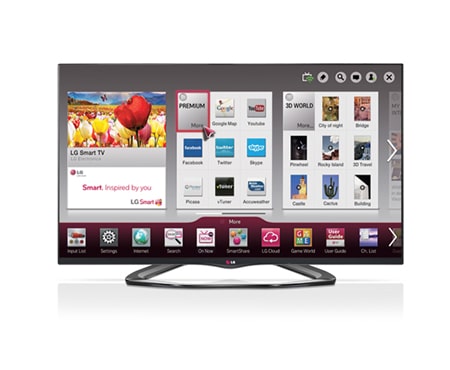 LG 42 inch CINEMA 3D Smart TV LA8600, 42LA6600