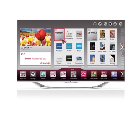 LG 42 inch CINEMA 3D Smart TV LA7400, 42LA7400