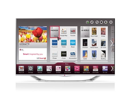 LG 47 inch CINEMA 3D Smart TV LA7400, 47LA7400