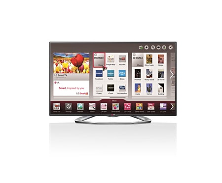 LG 50 inch CINEMA 3D Smart TV LA6200-TA, 50LA6200-TA