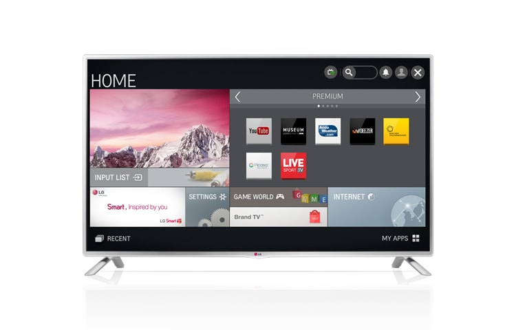 LG Smart TV with IPS panel, 50LB582T, thumbnail 1