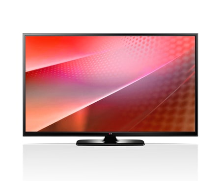 LG Plasma TV with protective glass, 50PB560U