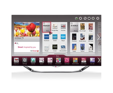 LG 55 inch CINEMA 3D Smart TV LA9600, 55LA9600