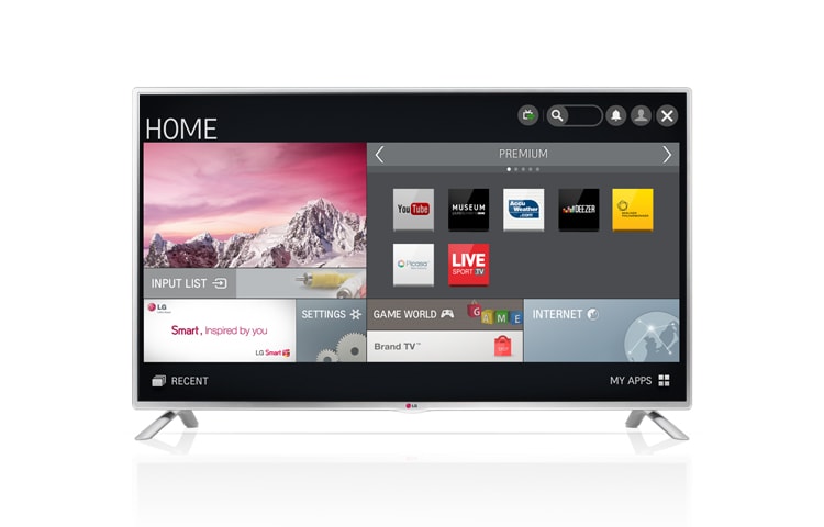 LG Smart TV with IPS panel, 55LB5820, thumbnail 1