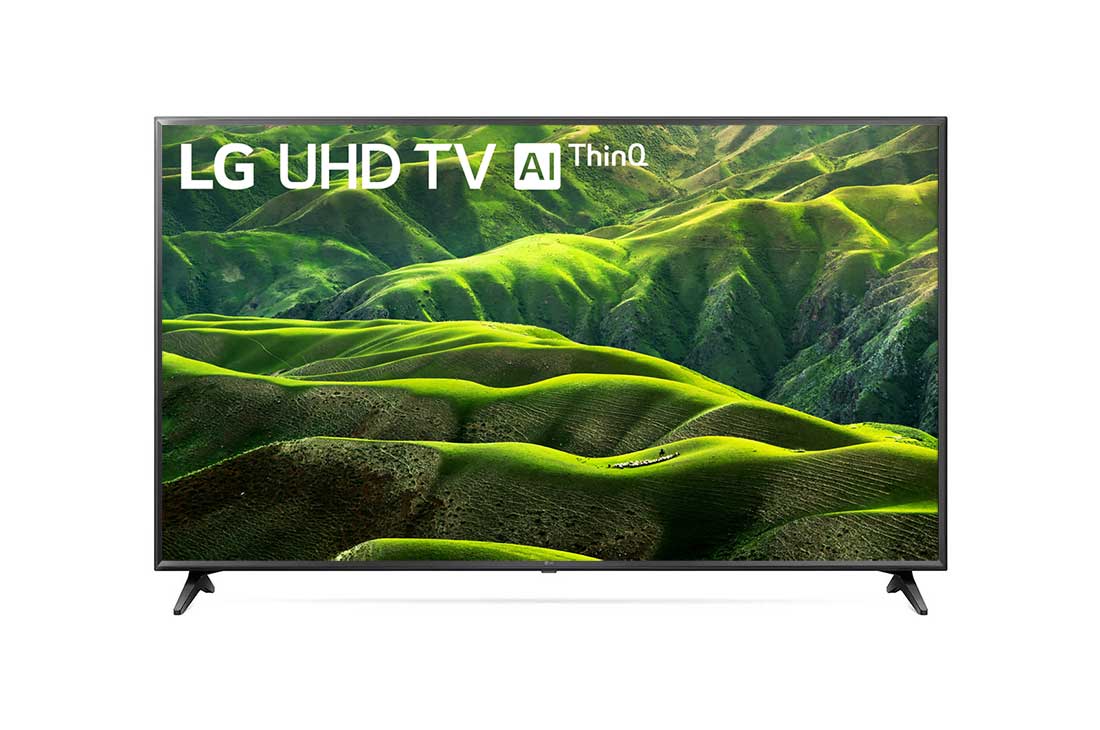 LG UHD TV 55 inch UM7100 Series IPS 4K Display 4K HDR Smart LED TV w/ ThinQ AI, 55UM7100PVB