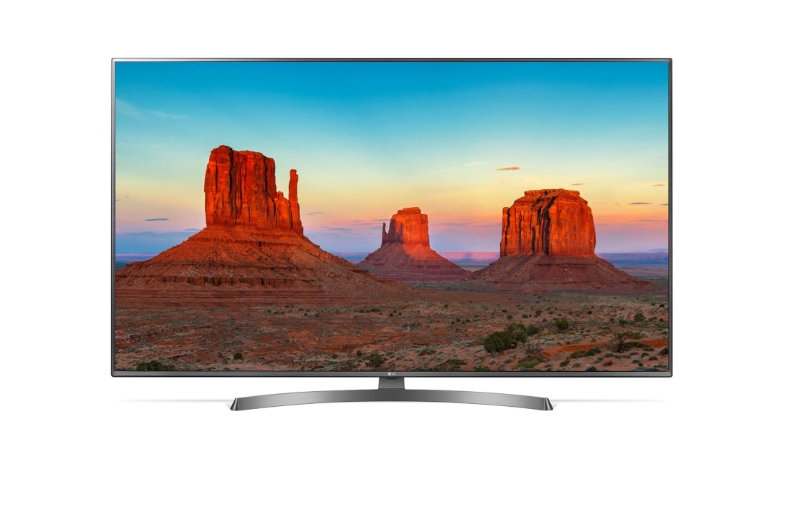 LG UHD TV 50 inch UK6700 Series 4K Display 4K HDR Smart LED TV w/ ThinQ AI, 50UK6700PVD