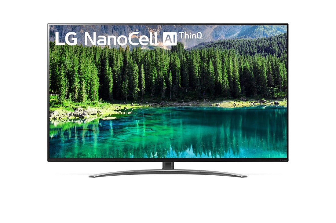 LG NanoCell TV 55 inch SM8600 Series NanoCell Display 4K HDR Smart LED TV w/ ThinQ AI, 55SM8600PVA