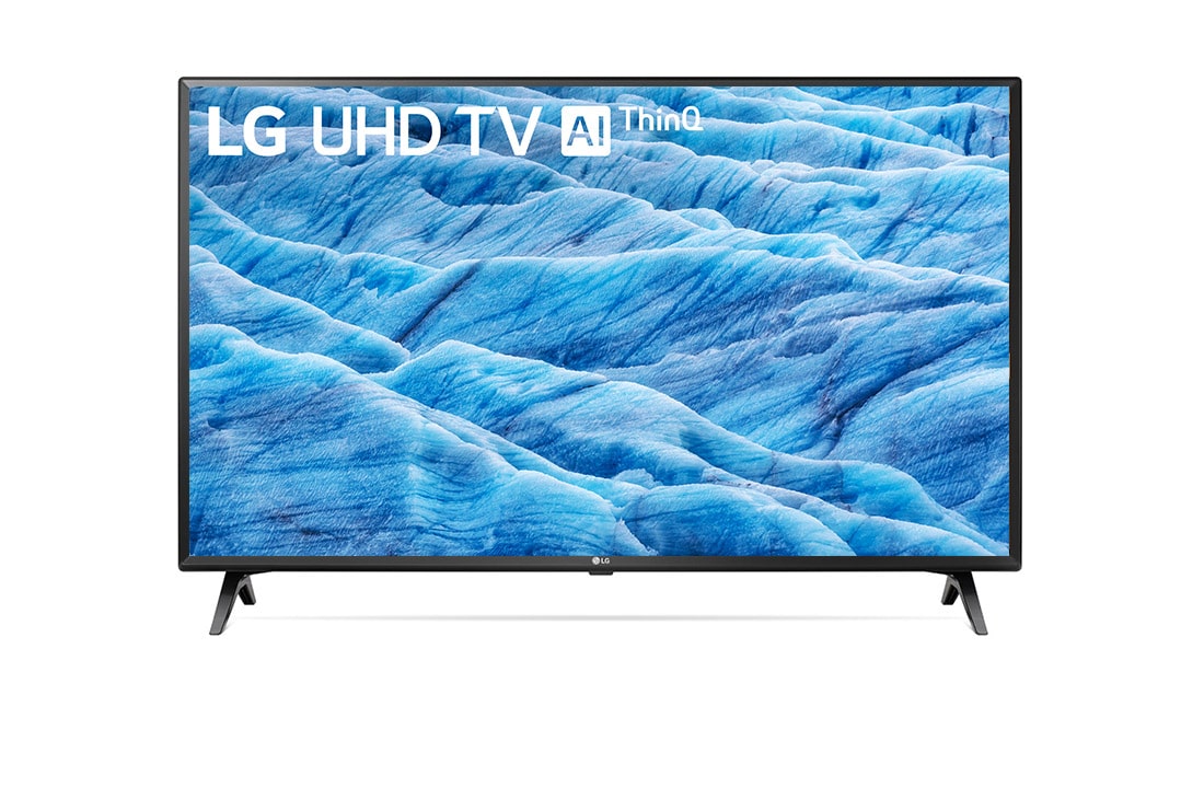 LG  LG UHD TV 49 inch UM7340 Series IPS 4K Display 4K HDR Smart LED TV w/ ThinQ AI, 49UM7340PVA