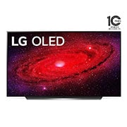 LG OLED TV 55 Inch CX Series, Cinema Screen Design 4K Cinema HDR WebOS Smart ThinQ AI Pixel Dimming, OLED55CXPVA, thumbnail 1