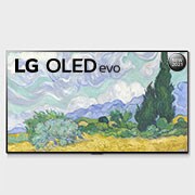 LG OLED TV 77 Inch G1 Series Gallery Design 4K Cinema HDR webOS Smart with ThinQ AI Pixel Dimming, front view, OLED77G1PVA, thumbnail 2